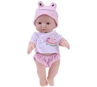 Joygoodta Muñeca bebé, muñecas realistas Lindas de Vinilo Suave de 11, 8 Pulgadas con Accesorios para niñas Mayores de 3 años