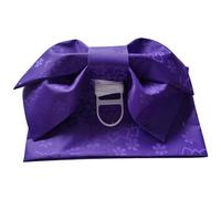 Joygoodta Obi Belts for Women Japanese Traditional Pre-tied Jacquard Weave Bow Belt, Soft and Comfortable Obi Belt for Kimono Sash Yukata Robe Accessories Bow