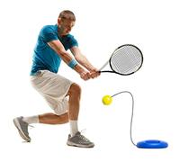 Joygoodta Pelotas de Entrenamiento de Tenis con Cuerda, Pelota de práctica de Rebote para Principiantes, Equipo de Entrenamiento de Tenis en Solitario, 6, 3 cm, 4 Uds.