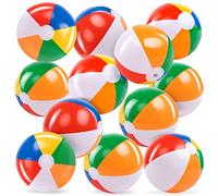 JOYIN 20cm Pelota de Playa (12 Pack) ;Pelota Hinchable Juguetes inflables Pelota de Playa en Colores de Verano