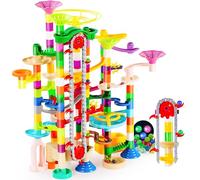 JOYIN 236 Pcs Circuito Canicas Mármol Brillante Maze Race Pista de Bolas Laberinto con Elevador motorizado de Canicas Juego Educativo Regalo Navidad Cumpleaños de Juguete para Niños