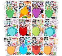 JOYIN 36 Dinosaurios Pegatinas Infantiles Pegatinas Set Haz tus propias hojas de adhesivos para mezclar y combinar Dinosaurios, detalles cumpleaños infantiles