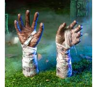 JOYIN Estacas de Brazo de Zombie, Juego de Halloween para decoración de Patio al Aire Libre de Halloween