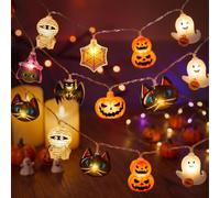 JOYIN Guirnalda de luces LED de Halloween de 6 m, 30 unidades