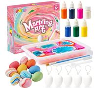JOYIN Juegos de manualidades para colgar huevos de Pascua para niños, decoración de Pascua para ramas y arreglos de Pascua, manualidades para niñas y niños, huevos de Pascua para pintar