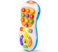 JOYIN Juguetes para bebés de 6 a12 Meses: Juguete con Control Remoto de TV con más de 40 música y Frases de Aprendizaje(INGLÉS Solo), Regalos de Aprendizaje para niños de 12 3 años