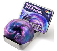JOYIN Pasta Galáctica Que Cambia de Color, Slime para Niños de 4.2 oz, Pasta de Terapia, Juguetes Anti-Estrés para Adultos, Juguetes Sensoriales Blandos para Niños
