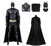 Joyincoser Disfraz de bate para adultos, hombre, máscara de superhéroe, capa de cuerpo, regalo divertido para carnaval, Halloween, fiesta, cosplay (XL)