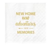 Joyiou Servilletas de regalo de inauguración de la casa para el nuevo hogar, regalos únicos para propietarios de casa por primera vez, ideas de regalo para hombres, mujeres, parejas, suministros de