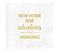 Joyiou Servilletas de regalo de inauguración de la casa para el nuevo hogar, regalos únicos para propietarios de casa por primera vez, ideas de regalo para hombres, mujeres, parejas, suministros de