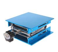 JOYKK Mesa de elevación de Aluminio Carpintería Laboratorio de Grabado Estante de Soporte de Levantamiento - Azul