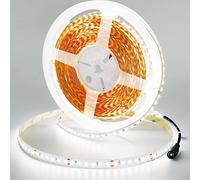 JOYLIT 24V Tira LED 10 Metros Blanco Frío 6000K 12800LM Súper Brillo CRI 92+, CE Tiras Luce LED 120LEDs/M SMD 2835 150W Regulable Adhesiva Regleta LED para Comercial, Doméstico
