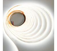 JOYLIT 24V Tira LED de Interior 5M Alta Eficacia 224LEDs/M 5000K Blanco 15000LM Alta Luminosidad CRI 92+, CE Prima SMD 2835 120W Regulable Tiras Luces LED para Comercio, Hogar, Industria