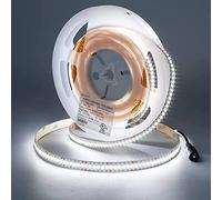 JOYLIT 24V Tira LED de Interior 5M CE Prima 240LEDs/M 2240LM/M Alta Luminosidad 6000K Blanco Frío Tira Luces LED CRI 92+, 120W 2835 SMD Regulable Adhesiva Light Strip para Comercial, Industrial