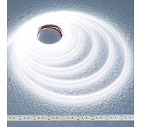 JOYLIT 24V Tira LED Exterior 5M CE Prima 238LEDs/M 2800LM/M Alta Luminosidad 6000K Blanco Frío Tiras Luces LED CRI 92+, 120W 2835 SMD Regulable Impermeable Light Strip para Comercial, Industrial