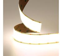 JOYLIT 30MM Ancho Tira LED COB 24V 5M 4000K Blanco Natural, 5 Filas 1600LED/M 160W 22000LM Ultra Brillante Luce LED CRI 90+, Strip LED Autoadhesiva para Industrial, Comercial (Sin Fuente Alimentación)