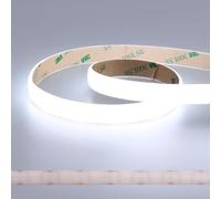 JOYLIT Doble File Difusión Tira LED 24V 5M Blanco Frío 6000K Impermeable 560LEDs/M Alta Densidad, CE UL PRO 24W/M 2100LM/M Súper Brillante Puntos Libres CRI 92 COB Tira de Luces para Negocios, Hogar