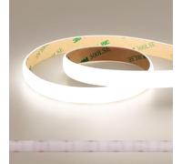 JOYLIT Doble File Difusión Tira LED 24V 5M Blanco Natural 4000K Impermeable 560LEDs/M Alta Densidad, CE UL PRO 24W/M 2100LM/M Súper Brillante Puntos Libres CRI 92 COB Tira Luce para Negocios, Hogar