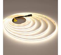 JOYLIT Tira LED COB 24V 5M 4000K Blanco Natural 2200LM/M Superbrillante, UL CE PRO 288LEDs/M CRI 92+ 19W/M 10MM Sin Puntos LED Strip Para Comercial, Doméstico (Fuente de Alimentación No Incluida)