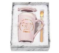Joymaking Geschenke für Mama Tasse Muttertag Geburtstagsgeschenk für Mutter mit Spruch - Anti-Stress Tasse für meine Mama - Mama Tasse Geschenk Muttertag Weihnachten, 400ML Rosa
