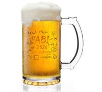 Joymaking Vaso de cerveza regalo para graduación 2026, regalo de graduación 2026, regalo de graduación, taza de cerveza, 0,5 L
