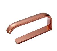 joyMerit Soporte De Papel para Baño Papel Higiénico Soporte De Rollo Tejido Percha Gancho Latón Varios - Oro Rosa, Individual