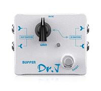 JOYO Efecto de pedal de búfer con grupos de búfer dobles integrados y pedal de función de impulso para guitarra eléctrica, diseño de derivación de bajo (edición de gama alta D57)