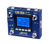 JOYO El pedal de efecto de modelado de gabinete y simulador de amplificador admite carga de IR de terceros para guitarra eléctrica y bajo (Cab Box R-08)