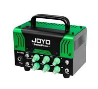 JOYO Mini amplificador de graves de 50 W, amplificador de tubo BanTamp Badass preamplificador de cabeza de tubo híbrido con compresor integrado, ecualizador de 3 bandas, Bluetooth
