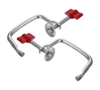 JOYOFREELY 2 Piezas Abrazadera de Mesa para Máquina de Pasta Manual en Ferroaleación y Pp Fijación Segura y Montaje Rápido para Cocina Casera y Profesional