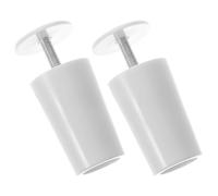JOYOFREELY 2 Piezas Kit de Reparación de Persianas Enrollables Topes de Plástico y Aleación de Aluminio, Accesorios Duraderos para Cortinas en Casa y Oficina
