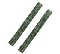 JOYOFREELY 2 Piezas Rodillo de Cocina de Piedra Natural Jade Superficie Antiadherente y Seguro para Amasar Masa de Pizza y Albóndigas Cocina