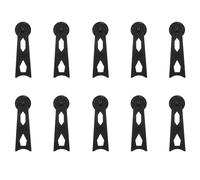 JOYOFREELY 20 Unidades Soporte Giratorio Reemplazo Seguro para Bastidor de Plástico para Marcos de Función Antideslizante, Pedestal Adecuado para Oficina y