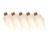 JOYOFREELY 5 Cabezales de Cera Accesorios de Metal y Cera para Bolígrafo Perforador de Pintura de Gemas para Arte de Gemas y Manualidades