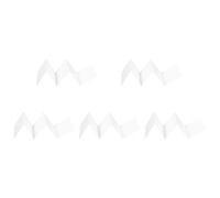 JOYOFREELY 5 Piezas Etiquetas de Archivo Colgante, Pestaña en Blanco E Insertos de Papel Blanco, Portátiles, para Organización de Archivos y Fácil Escritura