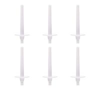 JOYOFREELY 6 Bobinadoras de Hilo de Plástico Accesorio Adecuado para Devanadora de Bobinas para Máquina de Coser Diseño y Fácil de Almacenar Blanco
