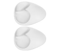 JOYOFREELY Almohadillas de Silicona Invisibles para Busto, Lifting y Moldeado, Resistentes al Agua, 1 Par para Sujetador Deportivo y Playa