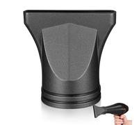 JOYOFREELY Boquilla Secador Concentradora Plana de Plástico Negro para Peinado Profesional Distribución Uniforme del Calor en Salones