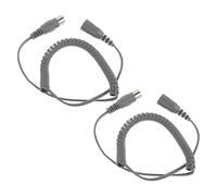 JOYOFREELY Cable de Alimentación para Torno de Uñas Profesional Eléctrico con 2 Piezas, Material Abs y Metal, Adecuado para Sesiones de Manicura y Resultados de Pulido Fino
