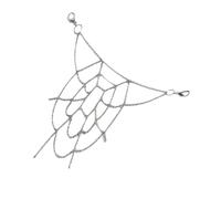 JOYOFREELY Cadena para Pantalones Punk de Aleación Diseño de Telaraña Único, Accesorio Versátil en Color Plata, Fácil de Colocar para Estilo Gótico y Urbano
