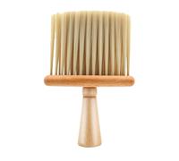 JOYOFREELY Cepillo Fácil de Lavar de Madera de Haya para y Cerdas Suaves Adecuado para Corte de Cabello en Peluquería y Barbería