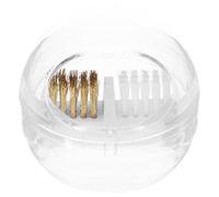 JOYOFREELY Cepillo para Taladro de Uñas Diseño Desmontable y Material Plástico, Cepillo Limpio para Brocas de Uñas Resistente al Polvo para Manicura Profesional