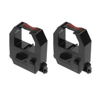 JOYOFREELY de Cinta de Repuesto Negra Compatibilidad y Resistencia al Daño 2 Piezas para para Máquina de Fichar Adecuado para Negocios y Escuelas