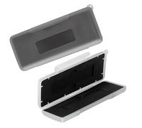 JOYOFREELY Estuche para SSD M. 2 2280 Negro, Protección contra Golpes | Pack de 2 Piezas, Plástico Espuma Interior, Cierre Hebilla, para Almacenamiento de Escritorio