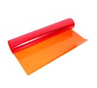 JOYOFREELY Filtros de Iluminación de Color Naranja para Ventanas de Pet Corrección de Color y Fácil Transformación, Ideales para Hogar y Oficina