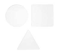 JOYOFREELY Gelli Arts Placas de Transferencia de Gel Reutilizables de 3 Piezas Estructura Única de Gel de Sílice, Textura Excepcional y Fáciles de Llevar para Manualidades Artísticas DIY