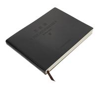 JOYOFREELY Libro de Contabilidad Tapa Dura de Cuero Falso, Manual Conciso y Ligero, Papel para Formularios, Adecuado para Estudiantes y Oficina