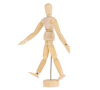 JOYOFREELY Marioneta Articulada de Madera 3D Adorno Delicado Articulaciones Móviles para Decoración del Hogar y Modelo de Boceto para Artistas y Principiantes