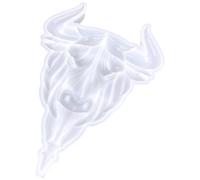 JOYOFREELY Molde de Silicona para Esmalte DIY Ox Head Mold para Artesanía con Forma de Cabeza de Toro Reutilizable y Fácil de Usar para Decoración Pared