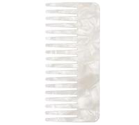 JOYOFREELY Peine Antiestático Cabello Blanco Diseño Moderno, Material Sintético Resistente para Desenredar y Masaje Capilar en Casa o Salón